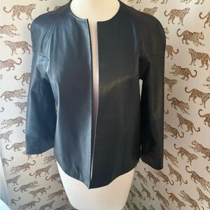 Michael Kors Black Leather Jacket